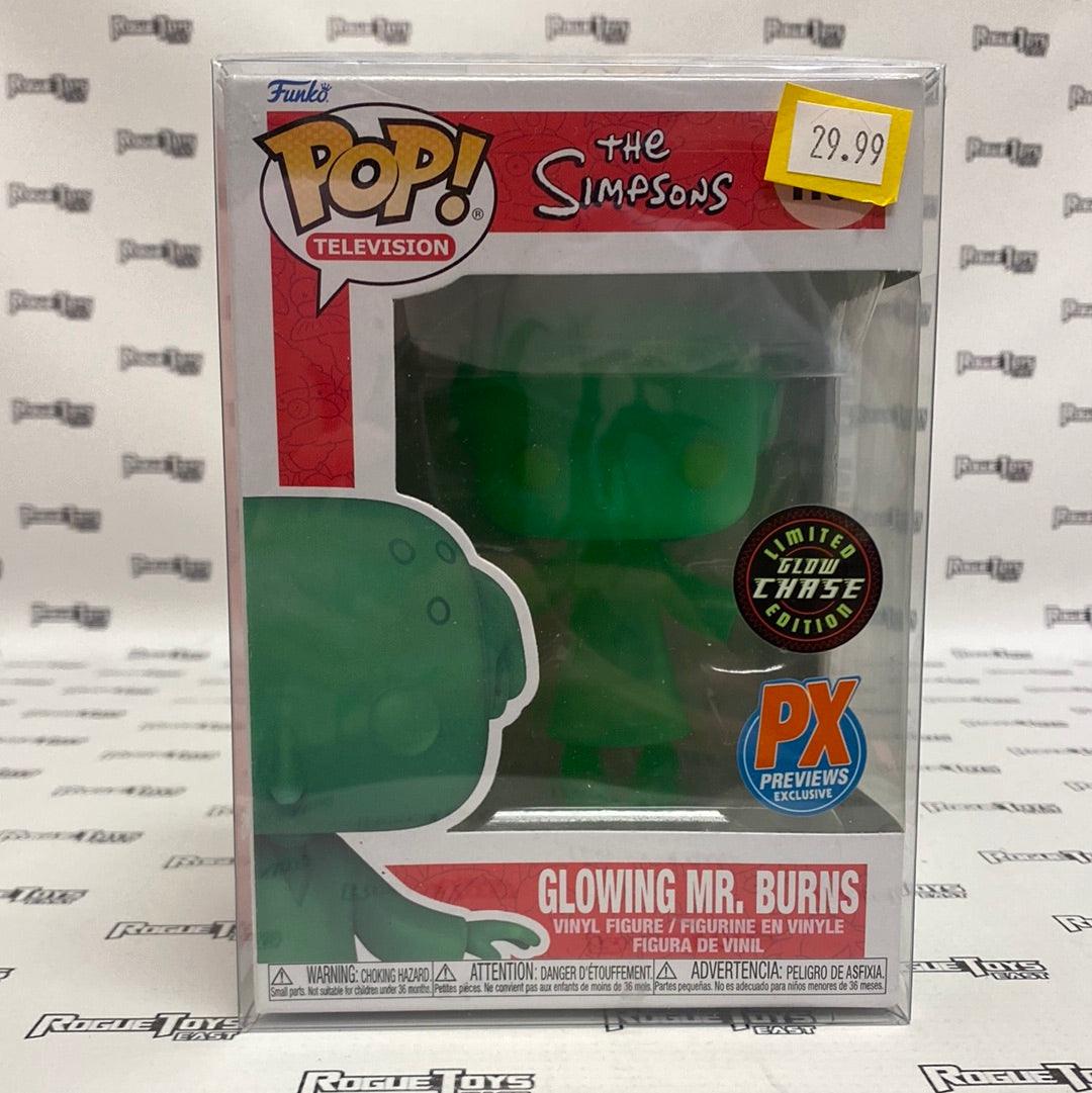 Funko POP! Television The Simpsons Glowing Mr. Burns (Limited Edition Glow Chase) (PX Previews Exclusive)