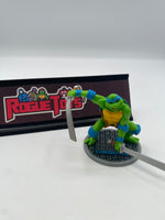 Viacom 2014 Teenage Mutant Ninja Turtles Set of 4 PVC Keychain Figures