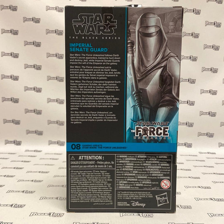 Hasbro Star Wars The Black Series Gaming Greats Star Wars: The Force Unleashed Imperial Senate Guard