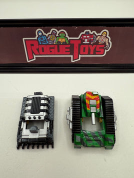Galoob Micro Machines Highway Warriors Rammin’ Rig & Terror Tank