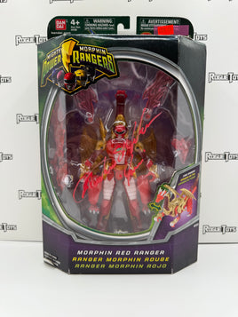 Bandai Mighty Morphin Power Rangers Morphin Red Ranger (Autographed)