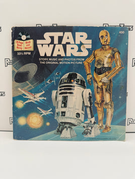 Buena Vista Records Star Wars 24 Page Read-Along Book and Record
