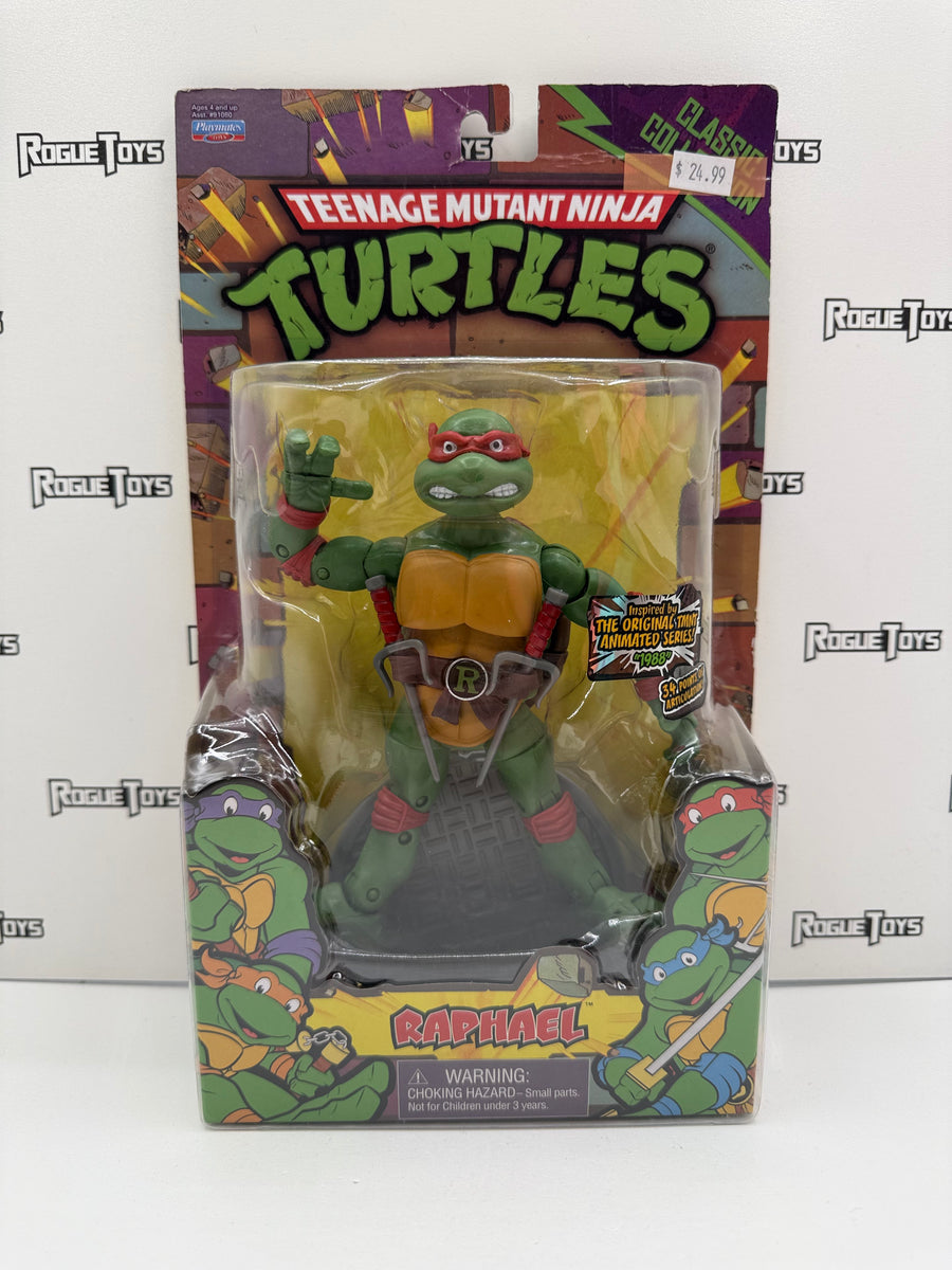 Playmates Teenage Mutant Ninja Turtles (TMNT) Classic Collection Rapha ...