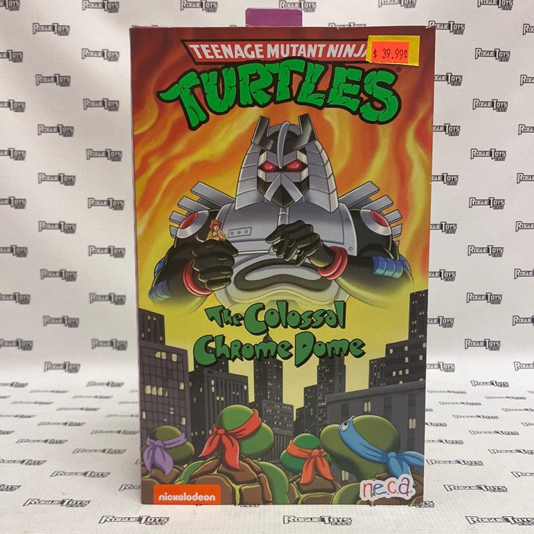 NECA Teenage Mutant Ninja Turtles The Colossal Chrome Dome - Rogue Toys