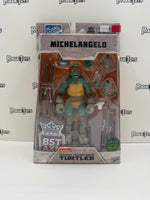 BST AXN Nickelodeon Teenage Mutant Ninja Turtles Michelangelo w/ Limited Edition Collector Card