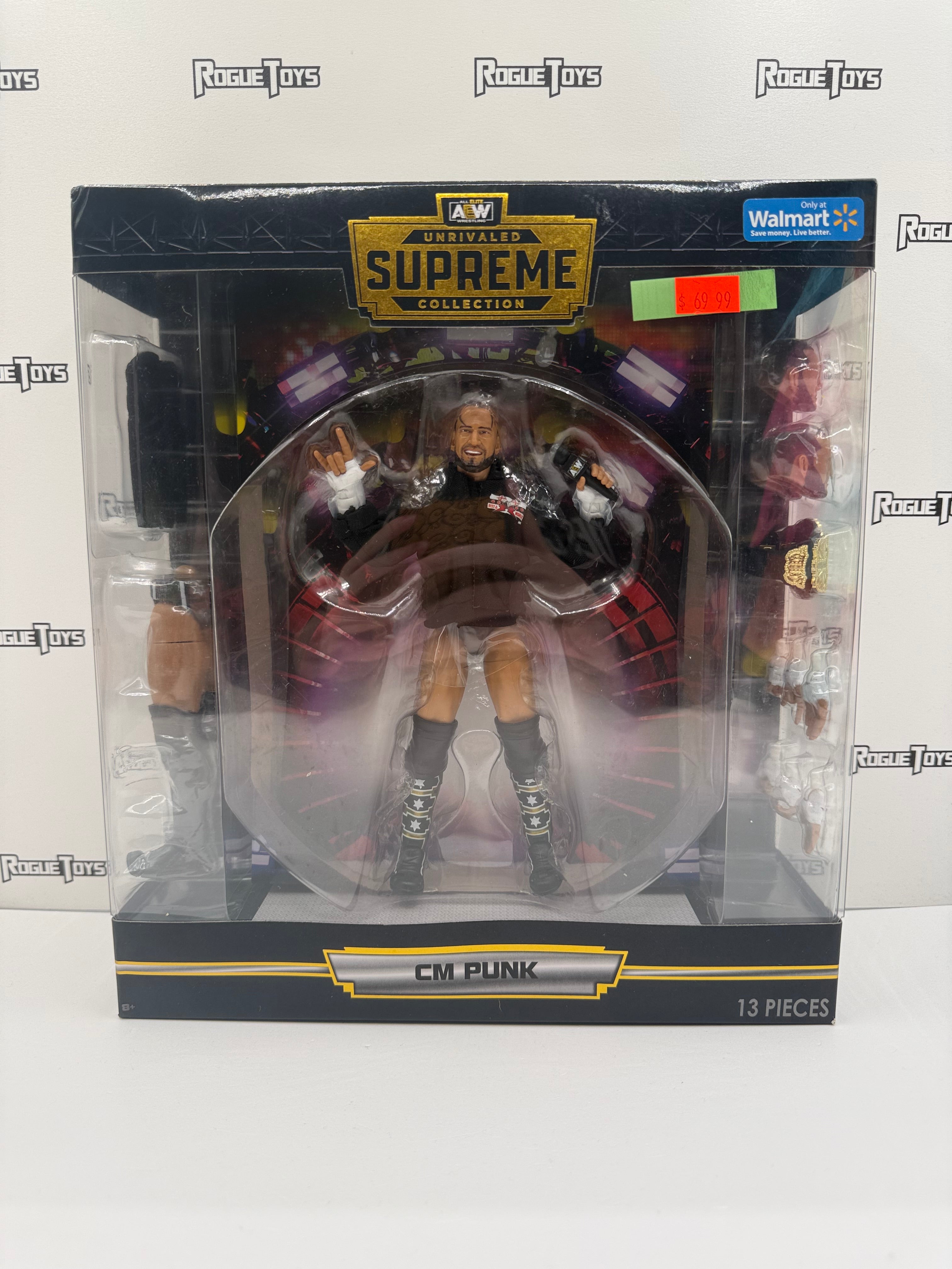 Jazwares AEW Unrivaled Supreme Collection Series 4 #07 CM Punk