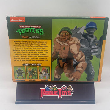 NECA Reel Toys Nickelodeon Teenage Mutant Ninja Turtles Traag and Granitor - Rogue Toys