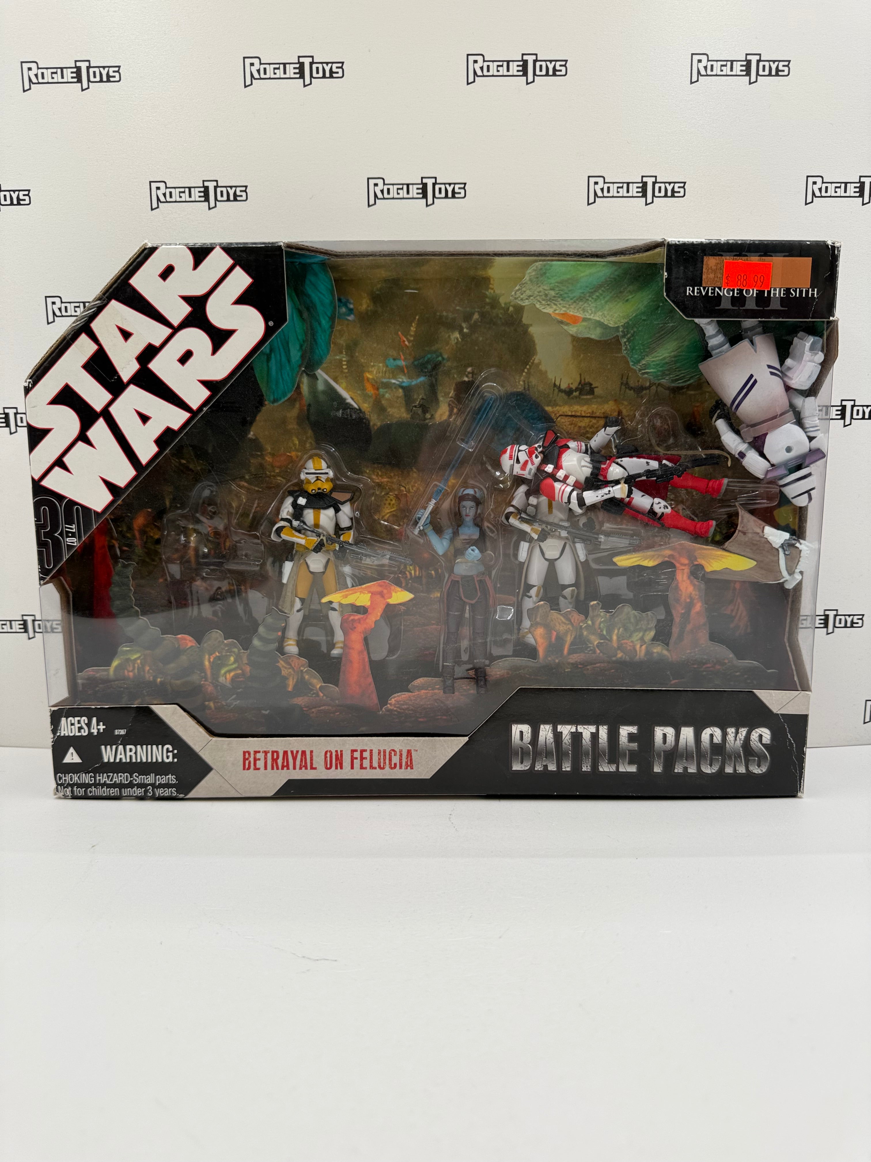 Hasbro Star Wars: Revenge of the Sith Battle Packs Betrayal on