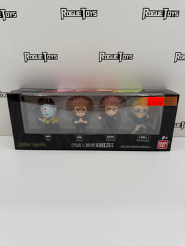 Bandai Shokugan Jujustu Kaisen Adverge Motion 2 4-Pack Jogo / Sukuna / Yuji Itadori / Kento Nanami