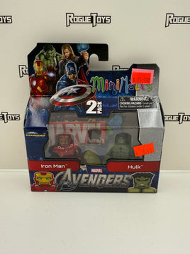 Diamond Select Toys Marvel Minimates The Avengers Iron Man & Hulk 2-Pack