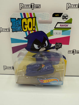 Mattel Hot Wheels Character Cars Teen Titans Go! Raven