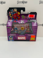 Diamond Select Toys Marvel Minimates Captain America & Iron Man 2-Pack