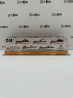 Peccar Cat 1/87 Semi Tractor with Lowboy Trailer and Cat Diecast Machines