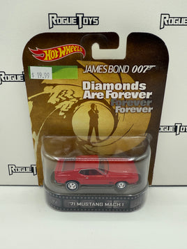 Mattel Hot Wheels James Bond 007 Diamonds Are Forever ‘71 Mustang Mach I