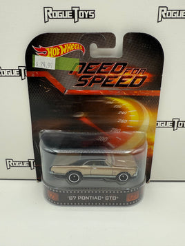 Mattel Hot Wheels Need for Speed ‘67 Pontiac GTO