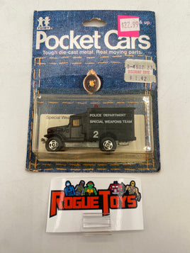 Tomy Pocket Cars Special Weapons Team Police Van