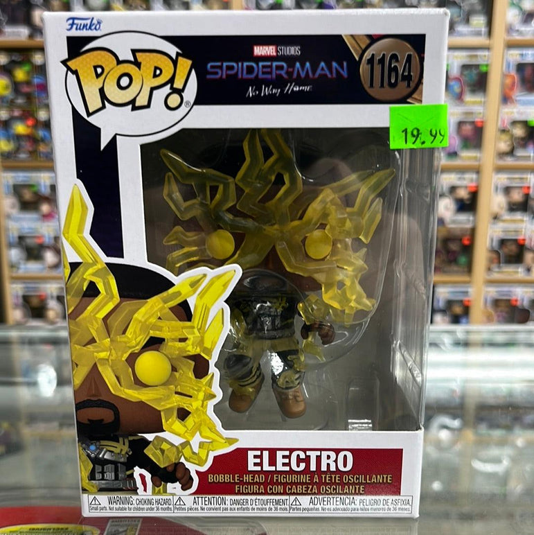 Funko POP! Spider-Man NWH Electro 1164 - Rogue Toys