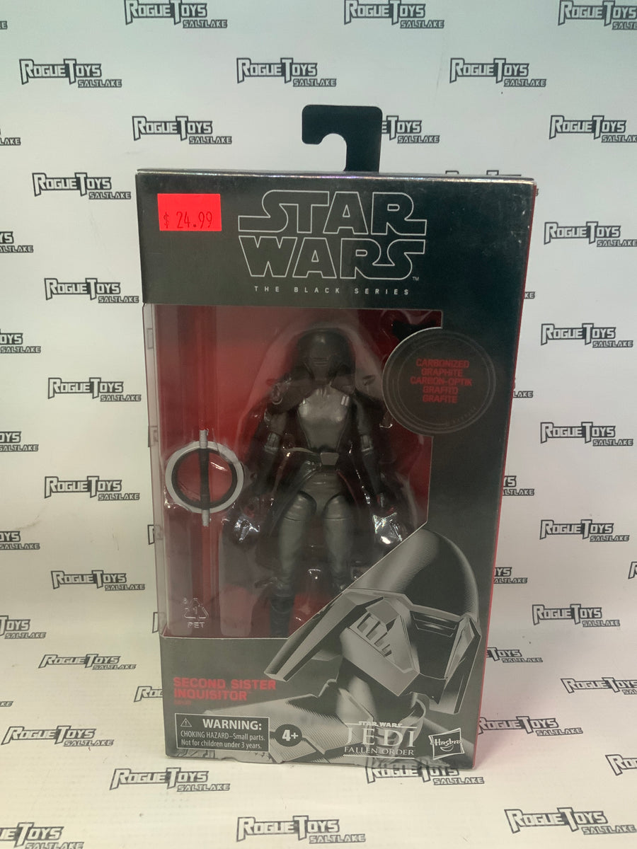 Hasbro Star Wars The Black Series Cabonized Graphite Second Sister Inq ...