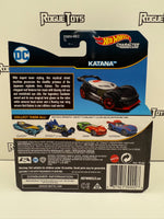 Mattel Hot Wheels Character Cars DC Katana