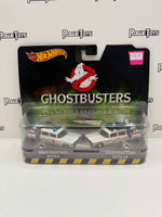 Mattel Hot Wheels Classic Ghostbusters Ghostbusters Ecto-1 & Ghostbusters Ecto-1A