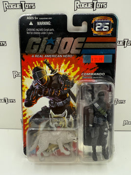Hasbro G.I. Joe A Real American Hero (ARAH) 25th Anniversary Commando “Snake Eyes”