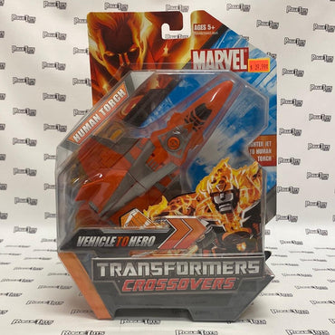 Hasbro Marvel VehicleToHero Transformers Crossovers Human Torch - Rogue Toys