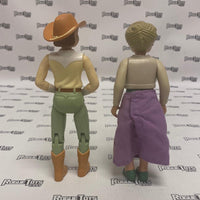 Fisher Price Loving Family Western Horse Rider (2001) & Grandma (1993) - Rogue Toys