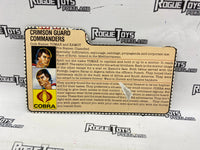 Vintage GI JOE Tomax & Xamot