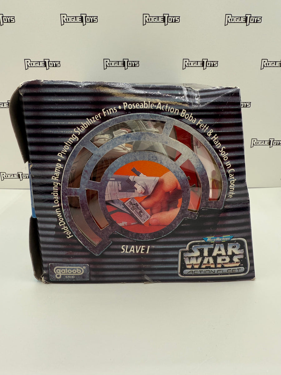 Galoob Micro Machines Star Wars Action Fleet Slave I Featuring Boba Fe ...