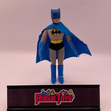Mego Batman Vintage Figure with Replacement Costume, Caoe, Gloves, Belt, and Boots - Rogue Toys