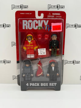 Diamond Select Toys Rocky Minimates Boxing Gear Rocky / Adrian / Mickey / Workout Rocky 4-Pack