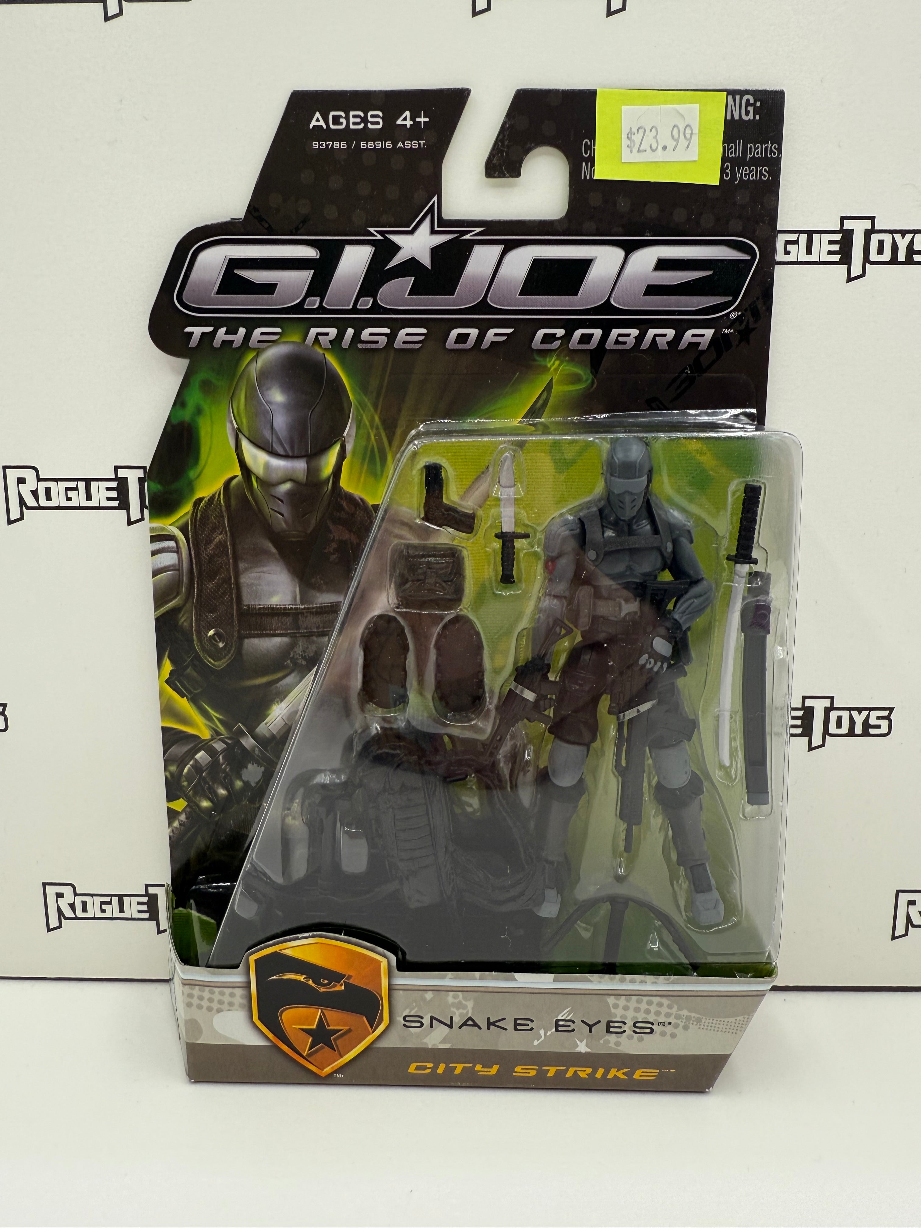 Hasbro G.I. Joe The Rise of Cobra Snake Eyes (City Strike)| Rogue Toys