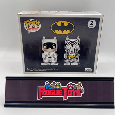 Funko POP! Heroes Batman Zebra & Bullseye Batman (Hot Topic Exclusive)