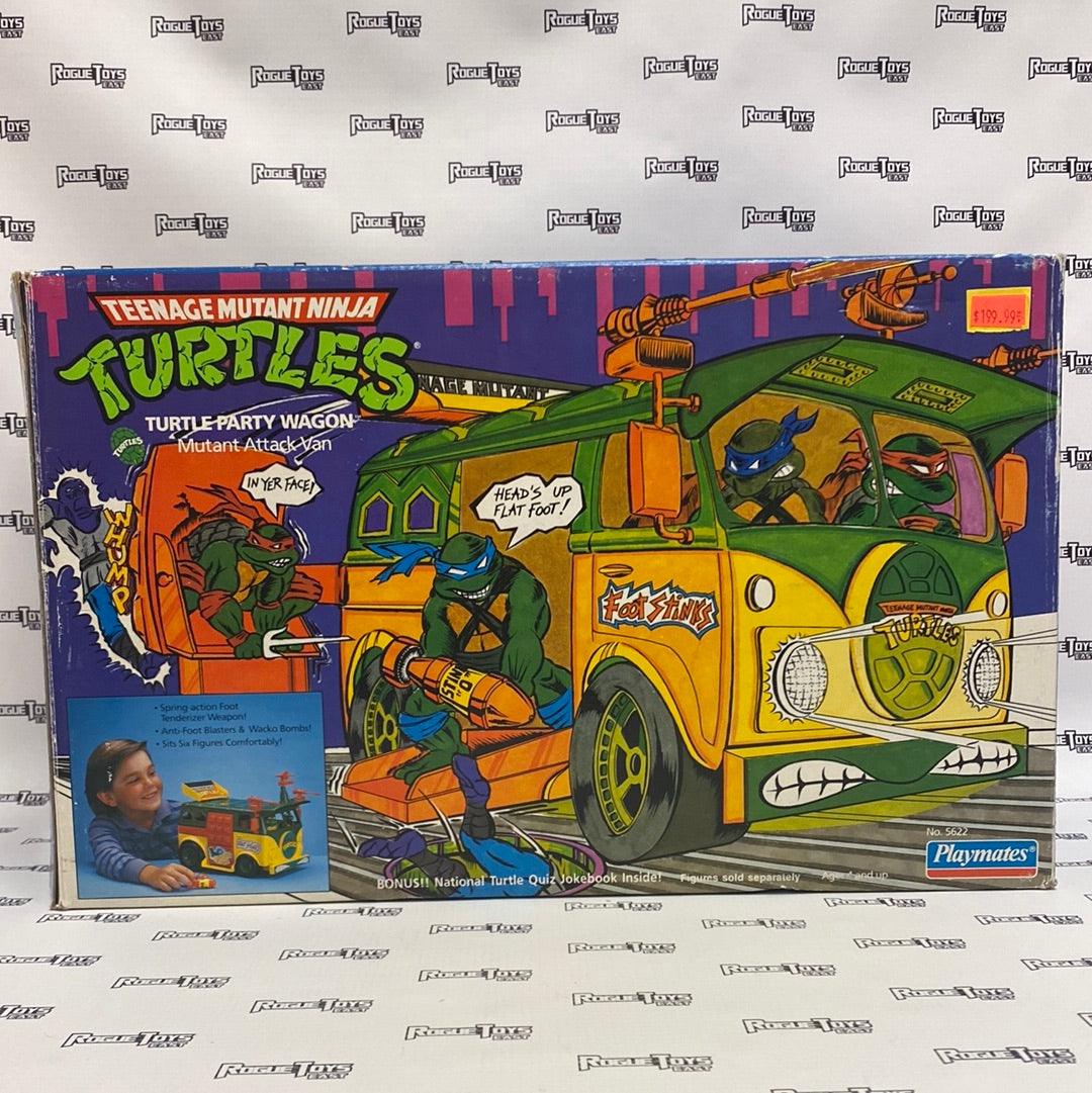 Playmates 1989 Teenage Mutant Ninja Turtles Turtle Party Wagon Mutant Attack Van (Vintage & Complete w/ Original Box) - Rogue Toys