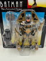 Kenner Batman The Animated Series Cyber Gear Batman with Hi-Tech Armor and Power-Launch Weapon!