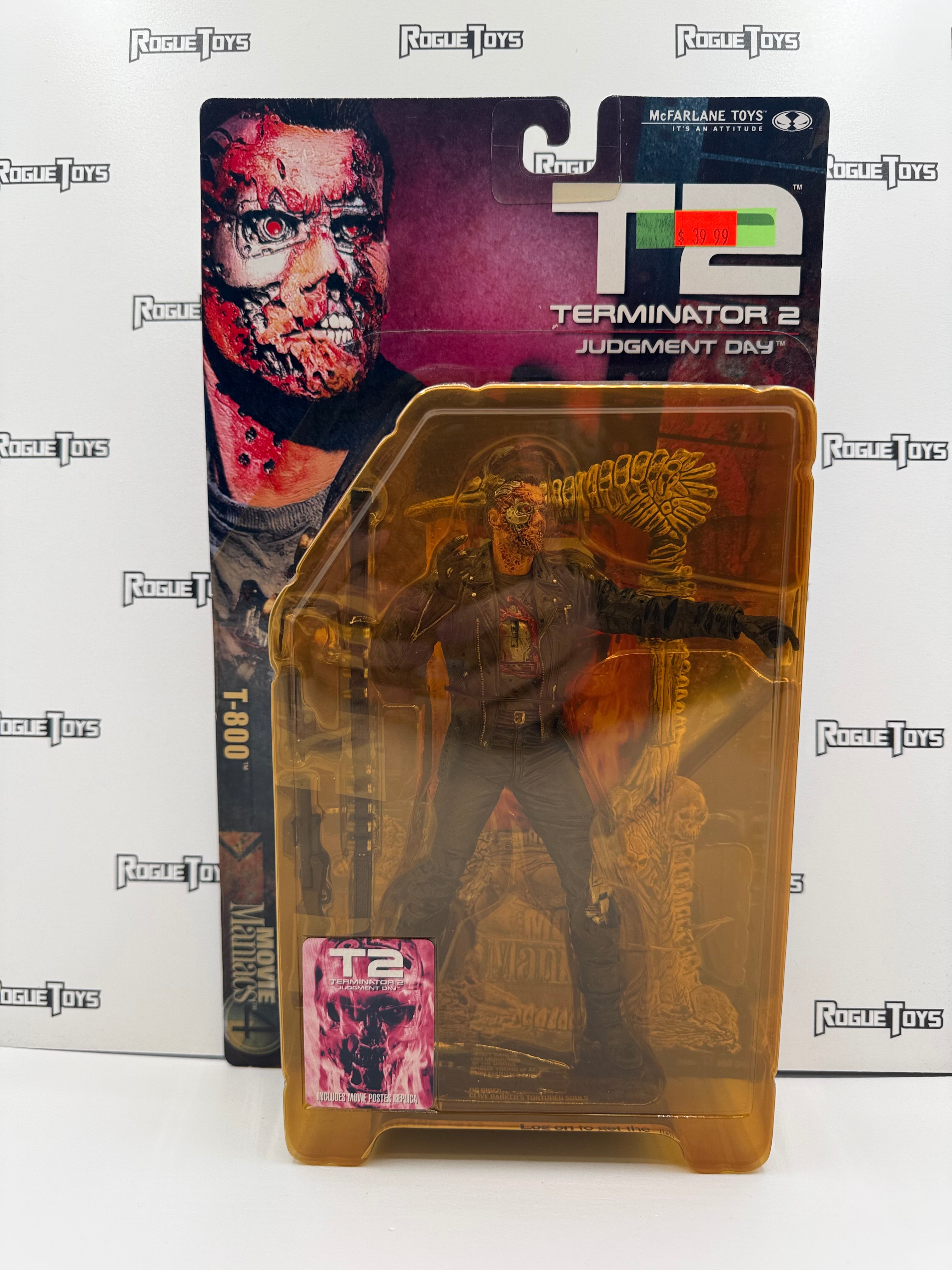 McFarlane Toys Movie Maniacs 4 Terminator 2: Judgment Day T-800 