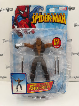 ToyBiz Marvel The Amazing Spider-Man Dual Blast Shocker with Vibro Shock Action!
