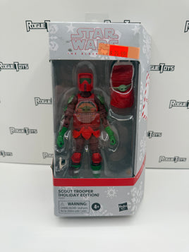 Hasbro Star Wars The Black Series Scout Trooper (Holiday Edition)
