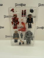 Diamond Select Toys Marvel Minimates Iron Man Battle Damaged Mark III Iron Man / Playboy Tony Stark / Raza / Battle Damaged Iron Monger 4-Pack (Action Figure Xpress Exclusive)