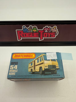 Lesney Matchbox Mobile Home No. 54