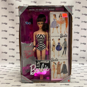 Mattel 1993 Barbie 35th Anniversary Original 1959 Barbie Doll & Package