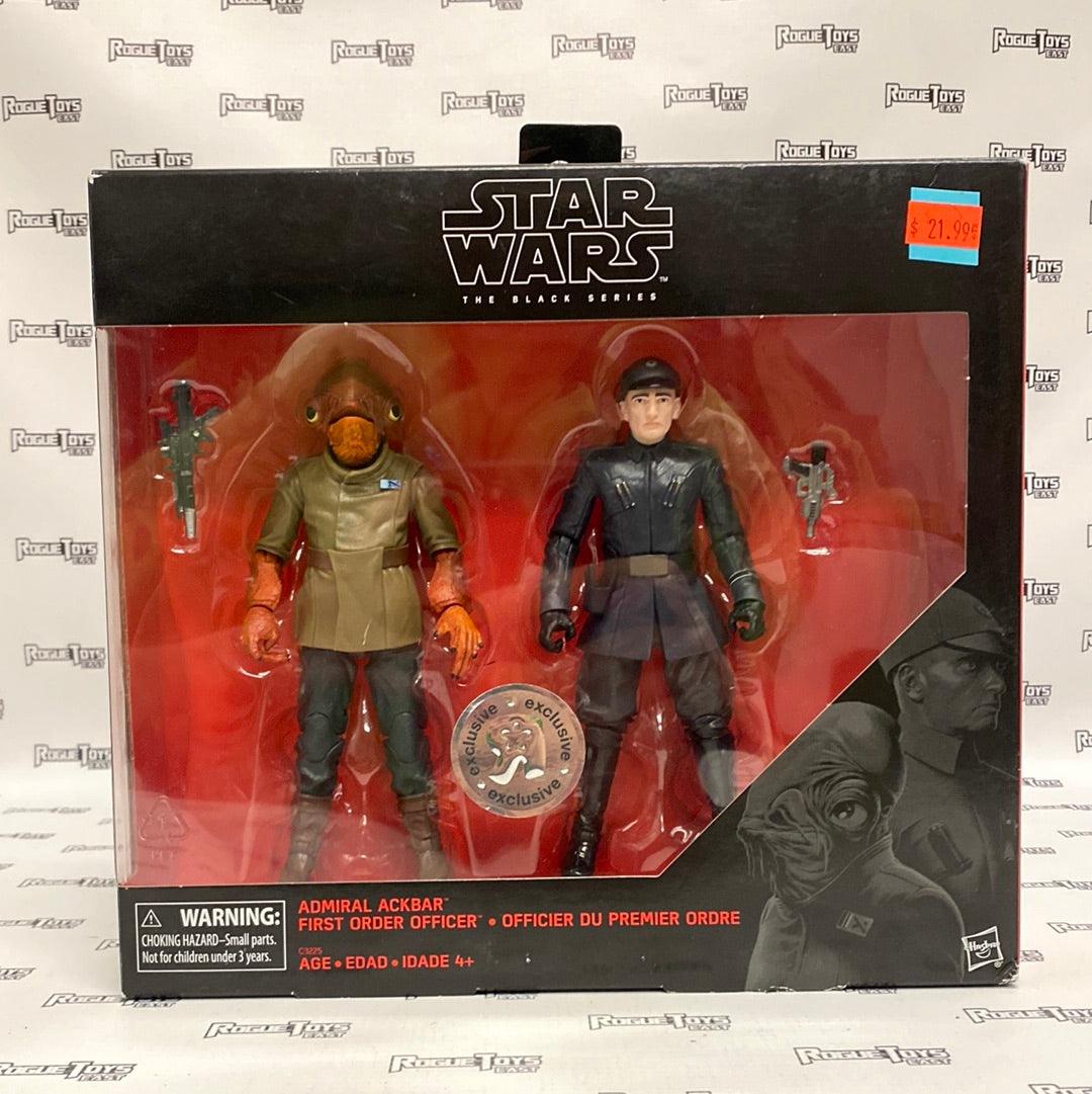 Hasbro Star Wars The Black Series 2-Pack / Admiral Ackbar / First Order Officer (Toys “R” Us Exclusive) - Rogue Toys