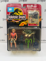 Kenner Jurassic Park Ellie Sattler with Triceratops Hatchling & Limited Edition Movie Collector Card