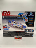 Hasbro Star Wats Force Link Activated Resistance A-Wing Fighter