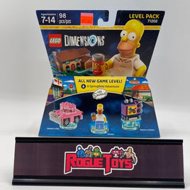 Lego Dimensions Level Pack 71202 The Simpsons A Springfield Adventure - Rogue Toys