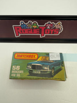 Lesney Matchbox Superfast No. 56 Mercedes 450 Sel