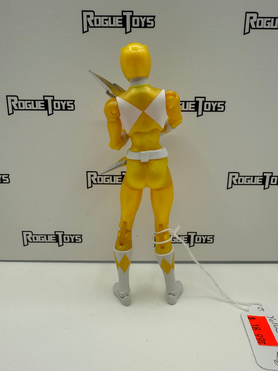 Bandai Mighty Morphin Power Rangers Legacy Collection Yellow Ranger ...
