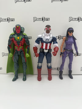 Hasbro Marvel Legends Avengers 3-Pack Vision / Sam Wilson Captain America / Kate Bishop Hawkeye