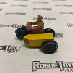 Vintage Dinky Super Toys Motorcycle with Side Car Made in England