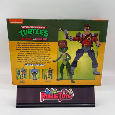 NECA Reel Toys Nickelodeon Teenage Mutant Ninja Turtles Dirk Savage and Mona Lisa - Rogue Toys